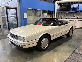 1989 cadillac allante only 36,000 km
