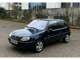 citroën saxo 1.1 sx chrono *1.hand* tüv neu* klima*