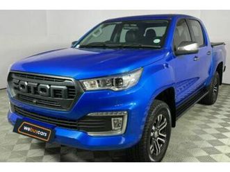 2025 foton tunland 2.0t g7 luxury double-cab auto