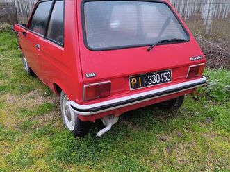 auto d'epoca lna 1981 iscritta asi