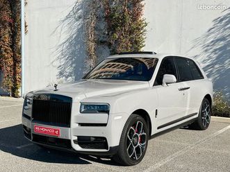 rolls royce cullinan black badge 6.8 v12 biturbo 600ch