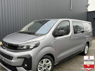 opel vivaro xl 2.2 diesel - 180ch eat8 cabine approfond