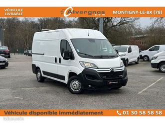 citroën jumper fourgon ii (2) fourgon 30 l2h2 bluehdi 140 s&s bvm6 driver rampe et treuil prix ttc