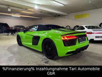 audi r8 spyder 5.2 fsi v10 plus* lime green*np:240t€*