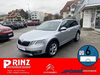skoda octavia combi scout 4x4 *1.hand *ahk*schiebedach