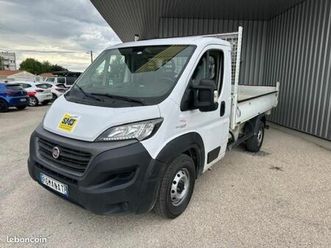 fiat ducato chassis cabine euro 6d-temp cc benne maxi hd 3.5 l 2.3 mjt 130 pro lounge