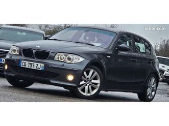 belle bmw série 1 120d 2.0l 16v 163 cv pack luxe du 05/04