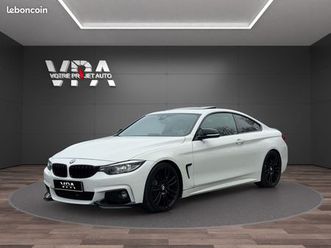 bmw série 4 430i xdrive coupé m sport 252ch – hud • toit ouvrant • apple carplay • cuir • caméra • led