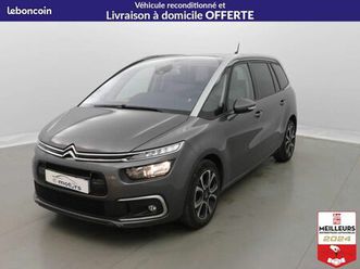 citroën grand c4 spacetourer puretech 130 eat8 shine +cuir