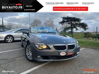 bmw serie 6 coupe 3.0 630 ci 260 pack luxe bva