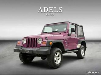 jeep wrangler 2.5i 120ch softtop cabrio twister – 90’s classic