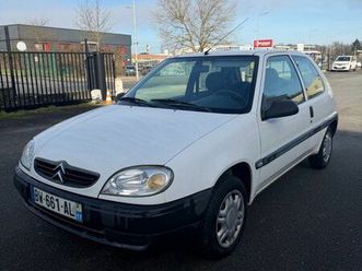? citroën saxo ? 1,0 50 ch 3p « corrosion av »