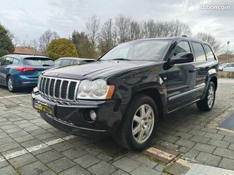 jeep grand cherokee overland 3.0 crd - véhicule non fumeur - attelage - navi