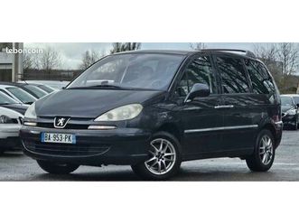 peugeot 807 2.0l i 16v 141 cv 7 places pack du 11/09