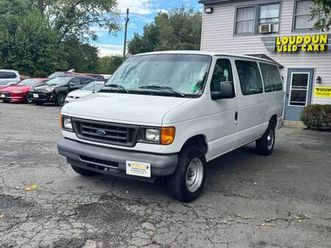2006 ford e 350 (passenger van) 19k miles/1-owner /leather interior