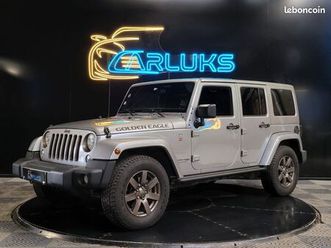 jeep wrangler iii 3.6 v6 284cv unlimited golden eagle décapotable awd 4x4 bva