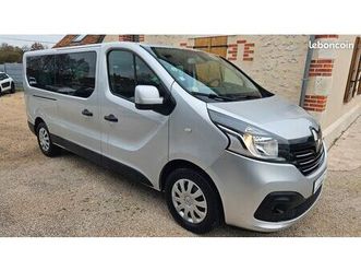 renault trafic combi l2 9 places dci 125 parfait etat 2 portes latérales entretien réseau 18790e ht
