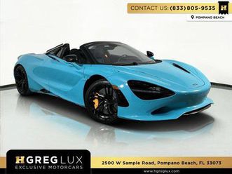 used 2024 mclaren 750s spider