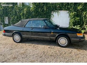 saab 900 classique cabriolet noire 156000 kms