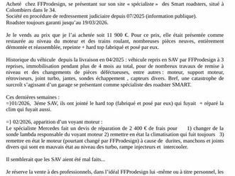 roadster smart acheté chez préparateur spécialisé