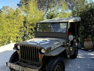 jeep willys mb 1942 etat impeccable