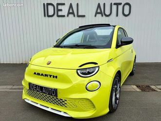 abarth fiat 500c e electric cabriolet 155 ch scorpionisima serie limite 1ere main 11.126km