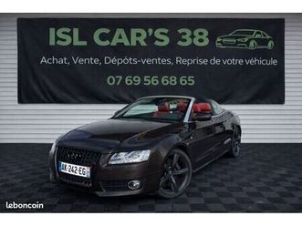 audi a5 cabriolet 2.0 tfsi 211 cv quattro dvd appui tête
