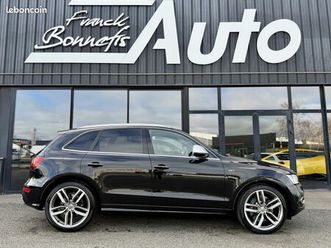 audi sq5 3.0 v6 bi-tdi 313 ch quattro / 1ère main / toit ouvrant / carbone / jantes 21