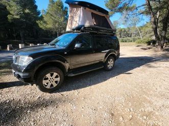 nissan pathfinder 2005 b.v.a 174ch 240000km équipé bivouac