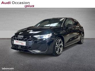 audi a3 sportback 1.5 tfsi 116ch hybride s line s tronic 7