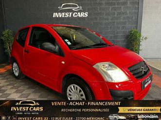 citroen c2 (ph2) 1.1i 61ch furio bvm5 3p - 3ème main - garantie 6 mois minimum