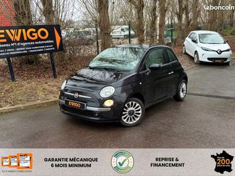 fiat 500 1.2 70ch lounge - toit panoramique - clim - distribution ok