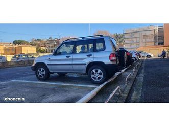 mitsubishi pajero pinin 2.0 gdi 129 ch – moteur haut de gamme – entretien complet – ct vierge