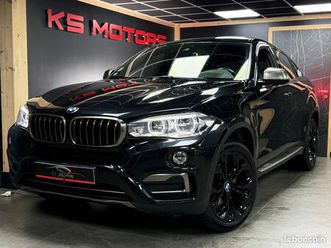 bmw x6 (f16) xdrive 30da 258 cv bva gps tel toit ouvrant hifi harman kardon hud (ks motors)