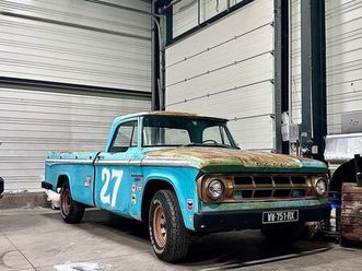 dodge d200 1968, pick up patina