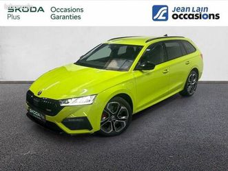 skoda octavia combi 1.4 tsi phev iv 245 ch dsg6e rs