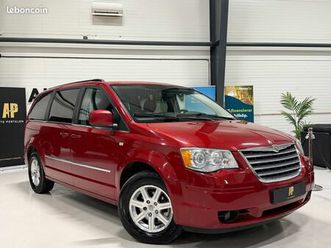 chrysler grand voyager 2.8 crd limited 163 ch bva 7 places - cuir - camera - 205000 km