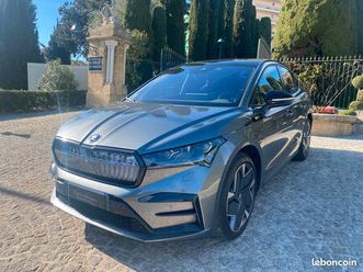 skoda enyaq coupé iv rs ( 1ère main, faible km, garantie 09/28)