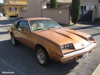 chevrolet monza ou échange dodge ram ou camping car