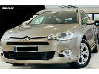 citroen c5 ii phase 2 tourer break 1.6 hdi 115ch bmp6 bva boite automatique / gps / bluetooth idem / 508 sw passat sw / a6 - a4 avant