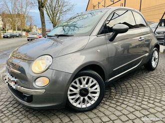 fiat 500 lounge - 1.2 16v 70cv bv5 - 1ère main / crit'1 / tbe - 4xcb / reprises possibles