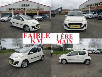 107 1,0 i 68ch blue lion active 69564km 5portes 1 ère main très bon état ct ok entièrement révisé radio cd mp3 prise auxiliaire verrouillage centralisé antibrou