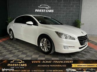 peugeot 508 2.0 hdi 140 ch berline finition active garantie 6 mois minimum