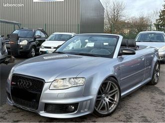 audi rs4 b7 cabriolet 4,2l v8 fsi 420cv quattro bvm6
