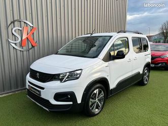 peugeot rifter gt line puretech 130ch eat8 camera