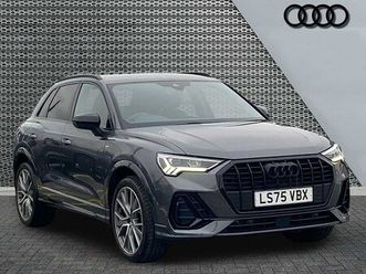 audi q3 suv black edition 150 ps tfsi s tronic