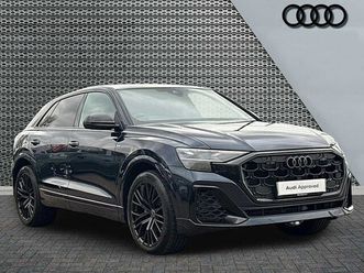 audi q8 suv black edition tfsi quattro tiptronic
