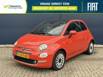 fiat 500 - 1.0 hybrid 70pk dolcevita finale | dab | parkeersensoren | panoramadak |