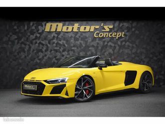 audi r8 spyder performance - vegas yellow 5.2 v10 fsi / bang & olufsen caméra