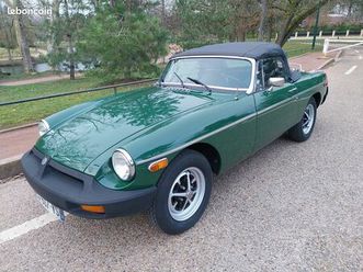 mg b mgb cabriolet conduite à gauche parfait état